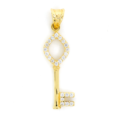 Gold Pendant Key