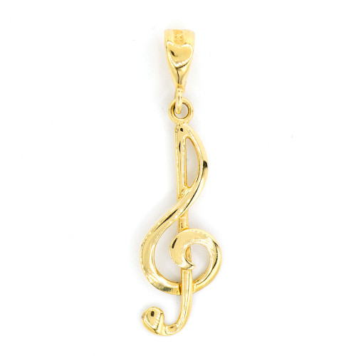 Gold Pendant Sol-Key