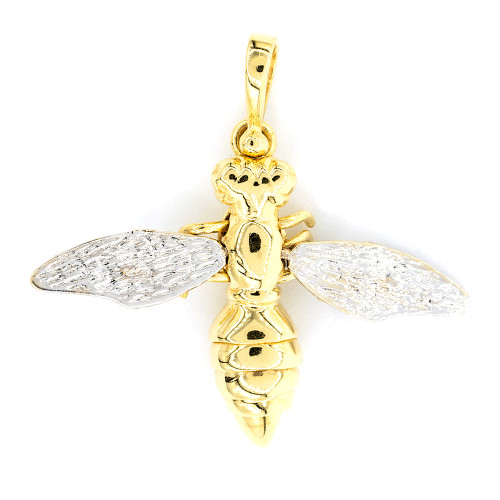 Gold Pendant Bee