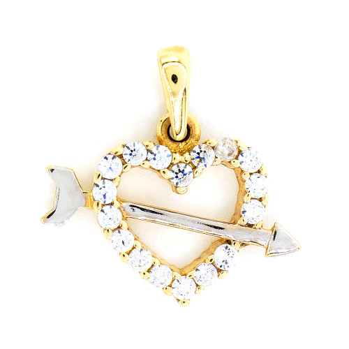 Gold Pendant Heart